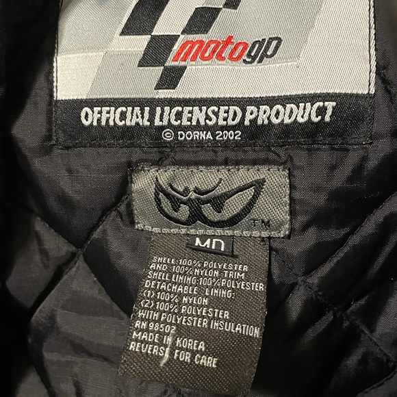 Motogp Licensed Official Dorna 2002 Armored Jacket Size Medium Removable Liner - Picture 3 of 13